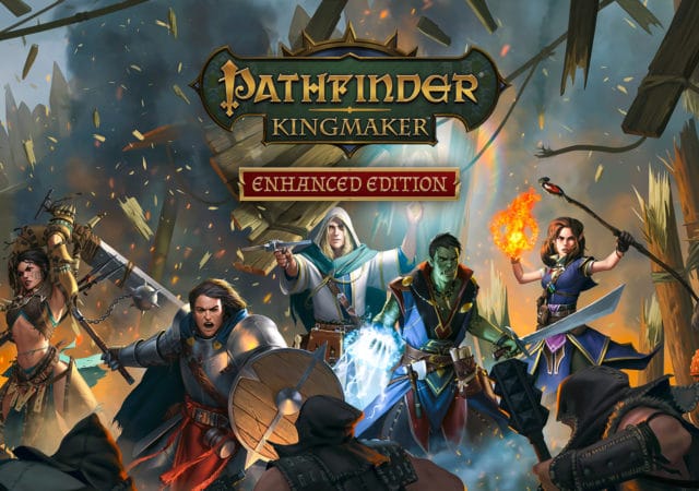 Affiche lancement Pathfinder kingmaker enhanced edition