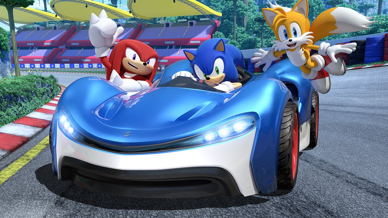 Team Sonic Racing - Sonic, Tails et Knuckles partent en boîte
