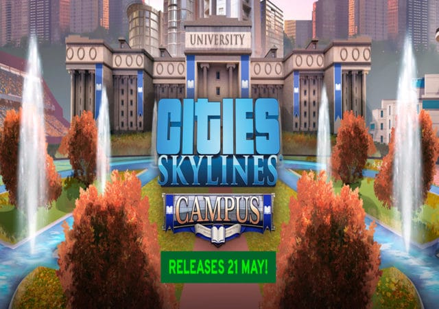 Affiche Cities Skyline campus