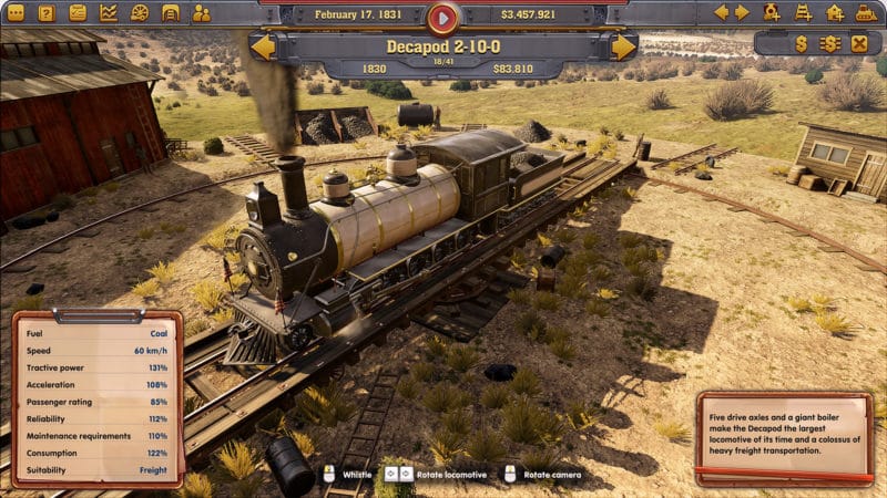 Train railroad