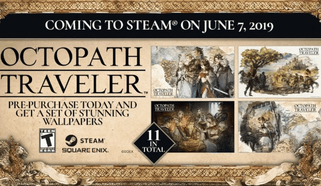 sortie octopath traveler annonce PC