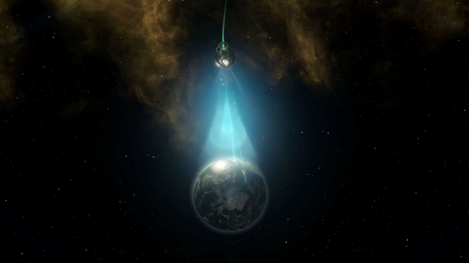 Stellaris Ancients Relics DLC illustration planète
