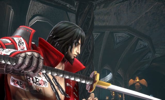 Bloodstained personnage gros plan