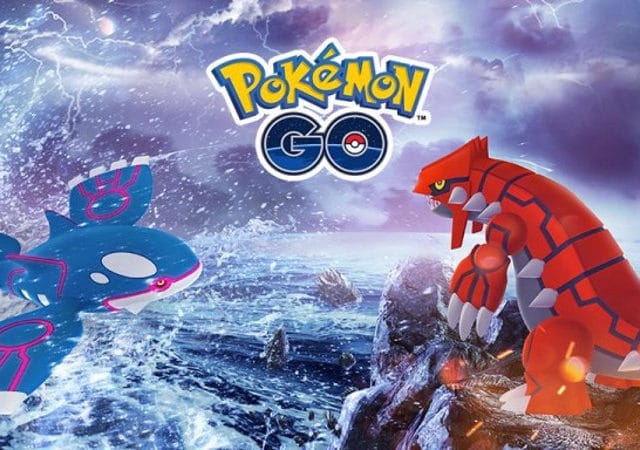 Pokémon GO - Kyogre et Groudon