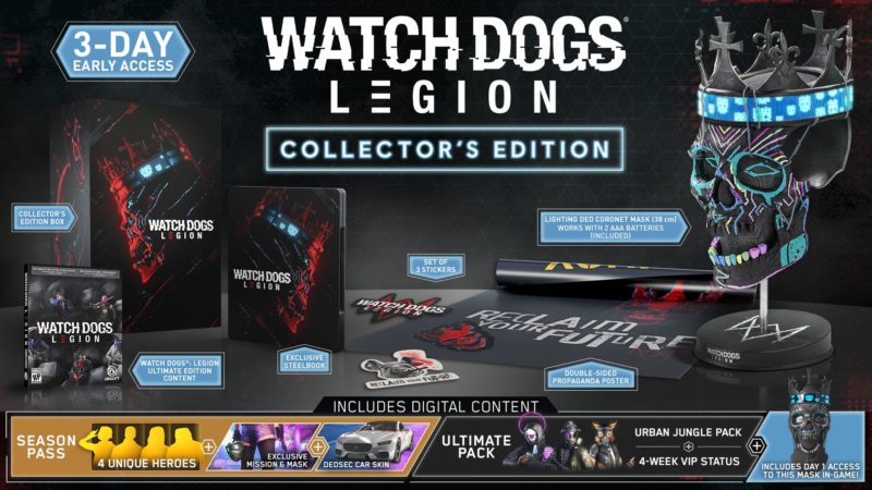 Watch dogs legion deluxe edition что входит