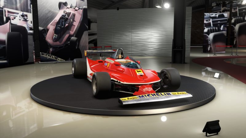 Test F1 2019 old Ferrari