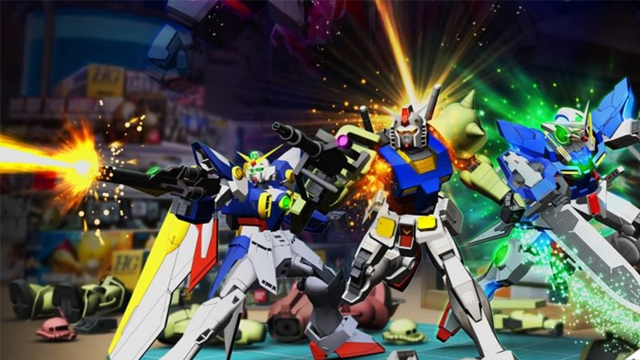 Gundam Battle: Gunpla Warfare – Les robots géants in the pocket !