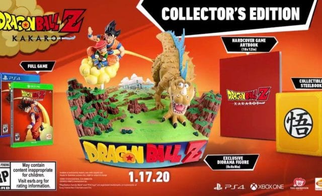 Dragon Ball Z: Kakarot dévoile ses éditions collector !