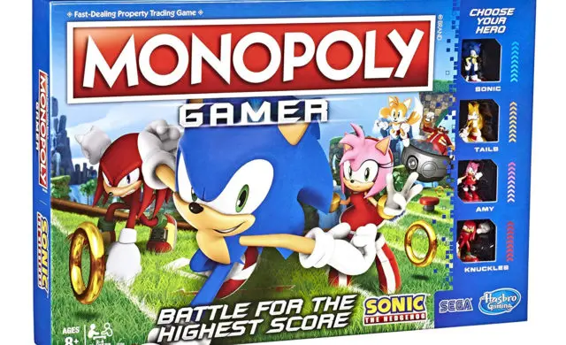 Monopoly Gamer Sonic – Le capitalisme à fond les ballons !