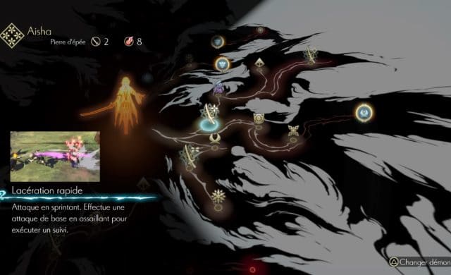 Test Oninaki - arbre de talent