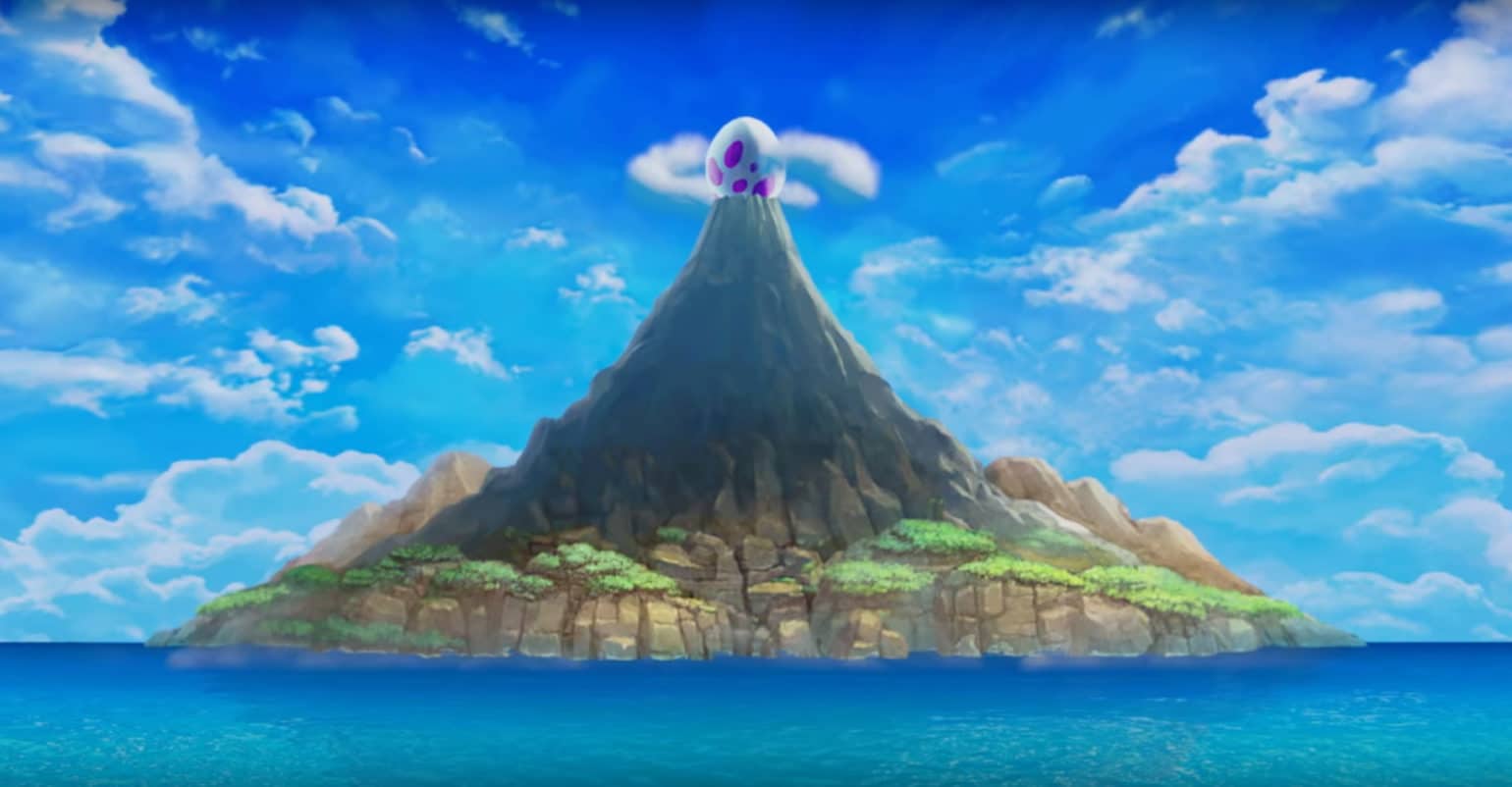 The Legend of Zelda: Link's Awakening volcan