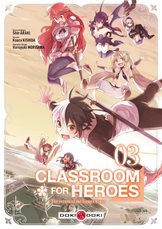 classroom for heroes - couverture tome 3