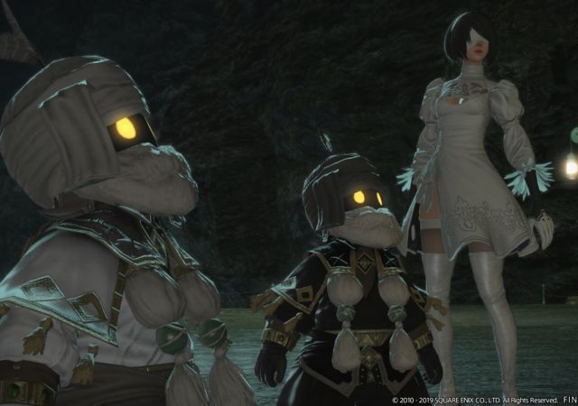 Final Fantasy XIV - Nains et 2B