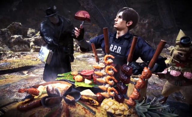 Les zombies de Resident Evil 2 envahissent Monster Hunter World: Iceborne