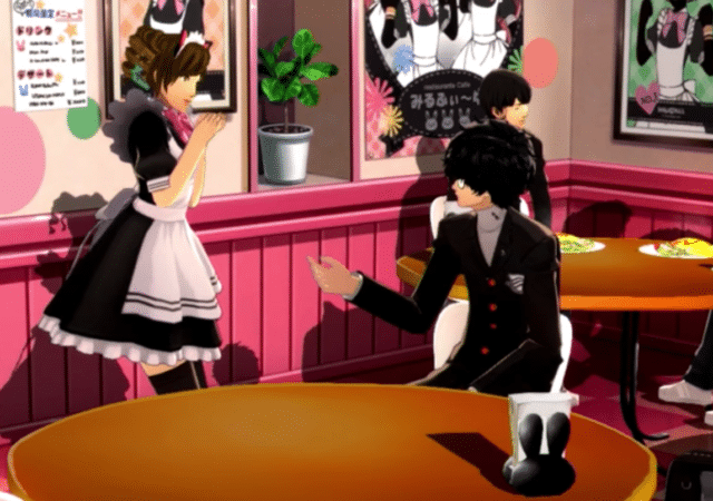 persona 5 royal skin maid costumes personnages