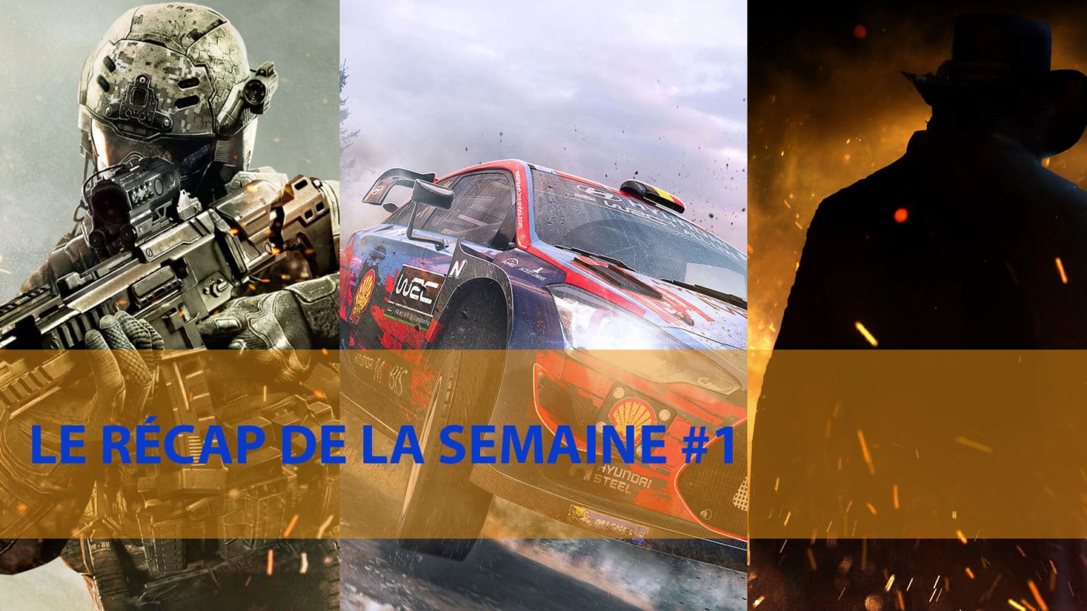 Le Récap de la Semaine - Call of Duty: Mobile, WRC 8, Red Dead Redemption 2 and Co.