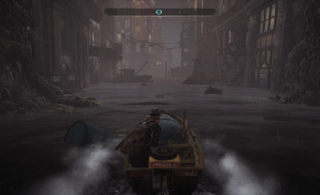 The Sinking City bateau