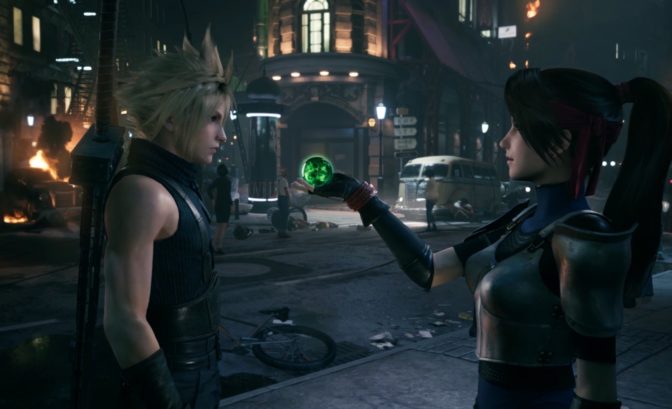 Final Fantasy VII Remake Cloud et Jessie