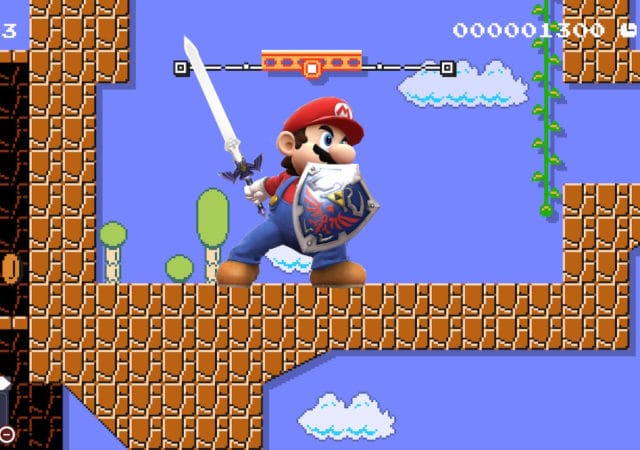 Super Mario Maker 2 - Mario à l'épée