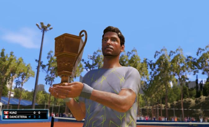 AO Tennis 2 - Victoire