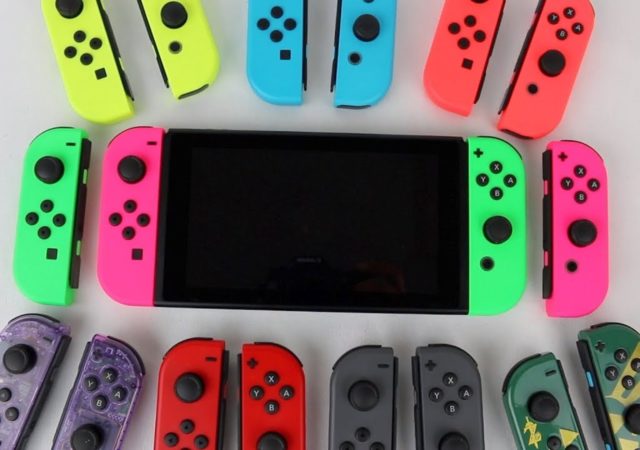 Nintendo Switch et ses joy-con