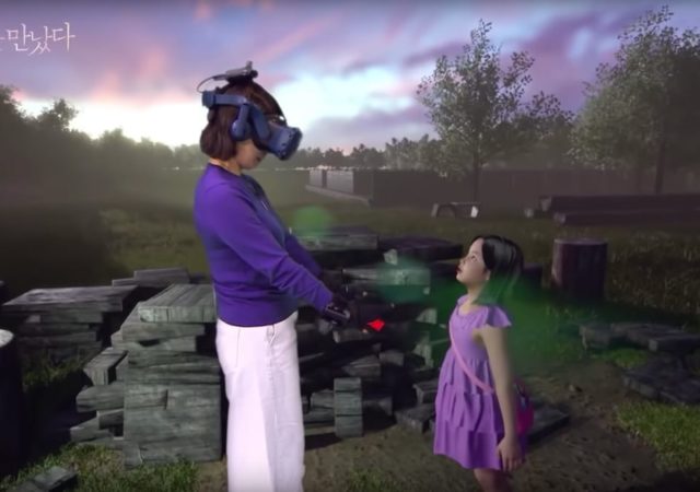 Grâce à la réalité virtuelle, cette mère peut voir et parler avec sa fille décédée