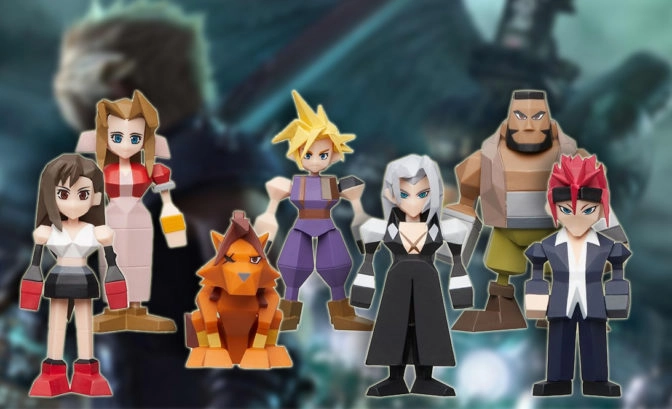 Les figurines Final Fantasy VII rétro bientôt disponibles