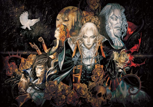 Castlevania Symphony of the Night personnages