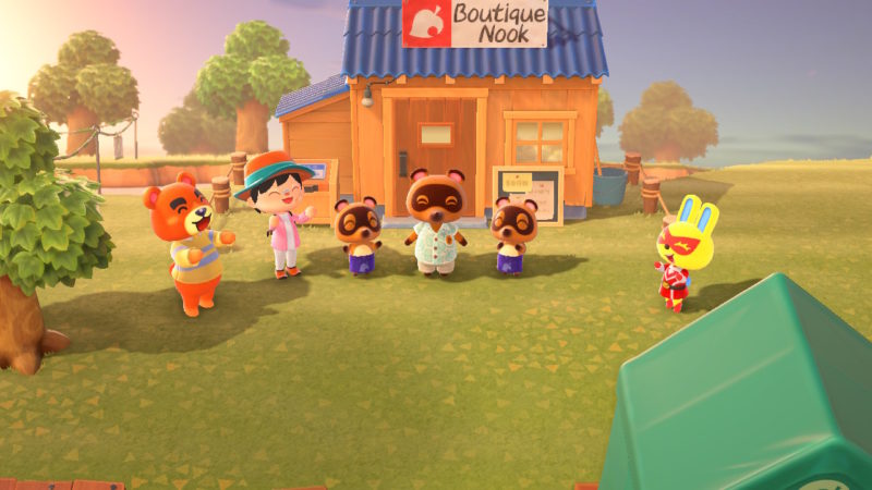 Animal Crossing: New Horizons - Inauguration