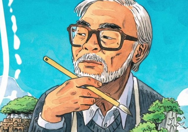 portrait hayao Miyazaki
