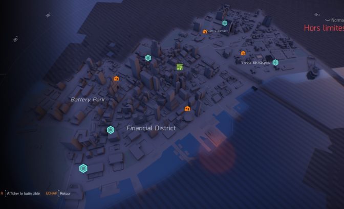 The Division 2: Warlords of New York map