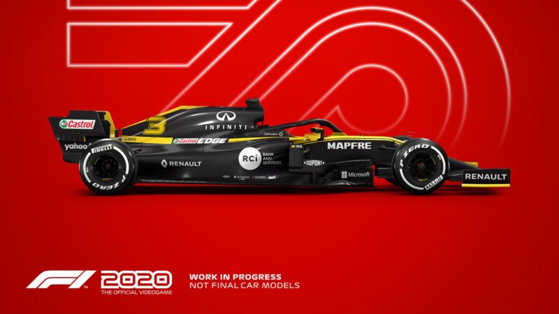 F1 2020 renault