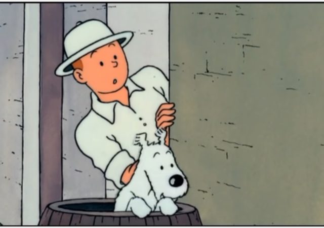 Tintin - Quelqu'un a appelé ?