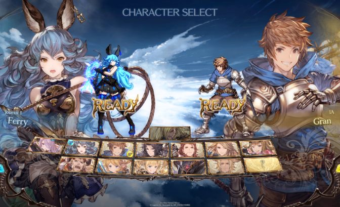 Granblue Fantasy Versus - Personnages