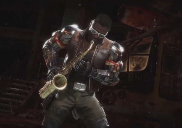 Mortal Kombat 11: Aftermath - Jax et son sax