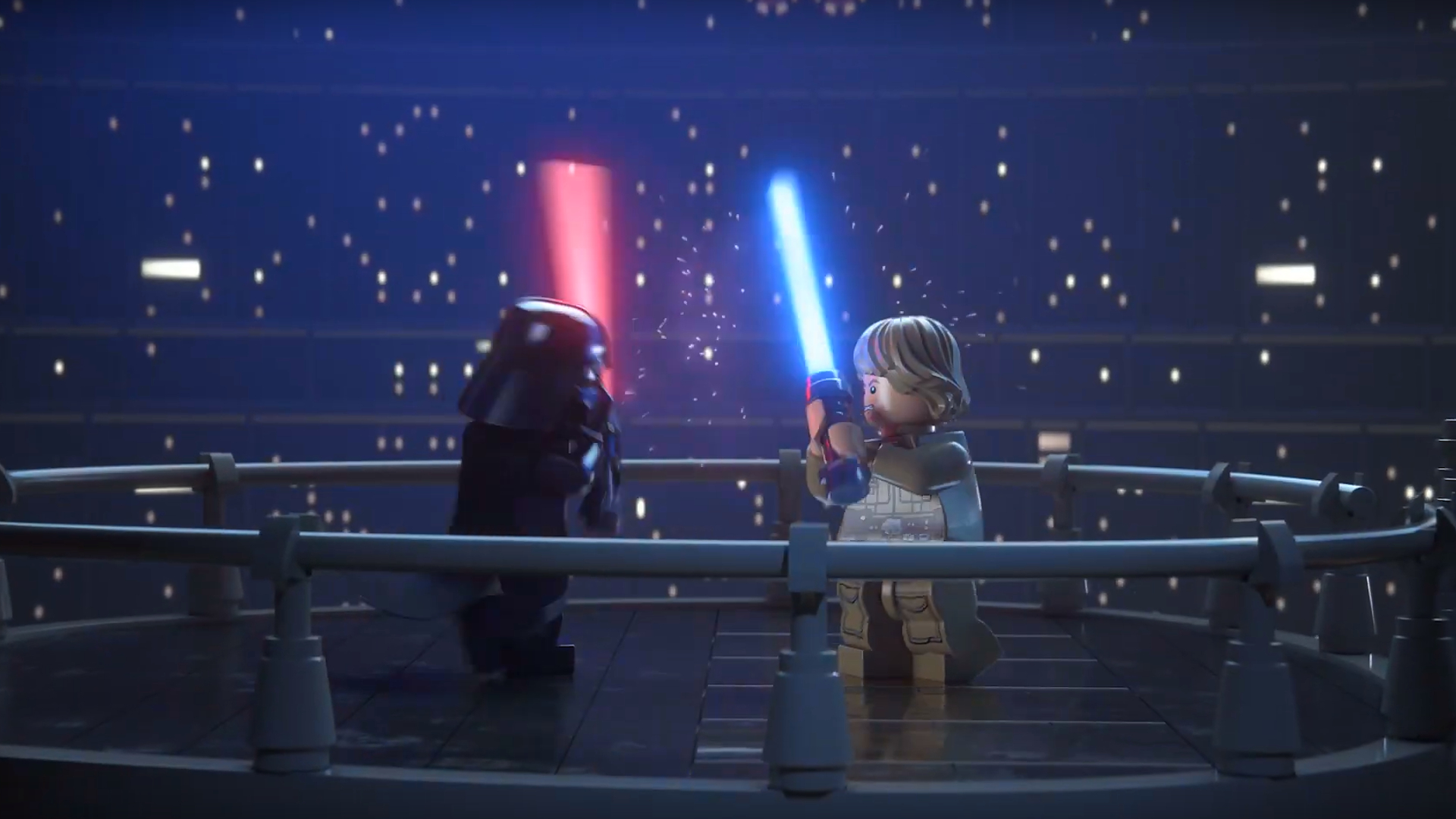 LEGO Star Wars Vador contre Luke