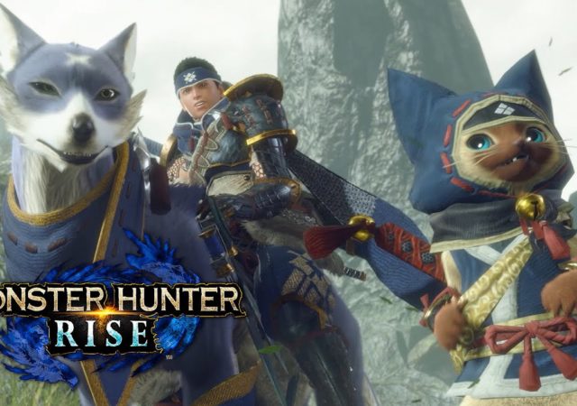 Monster Hunter Rise - des chiens et des chats