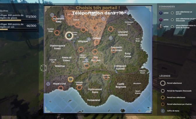 Carte du jeu Spellbreak sur PS4