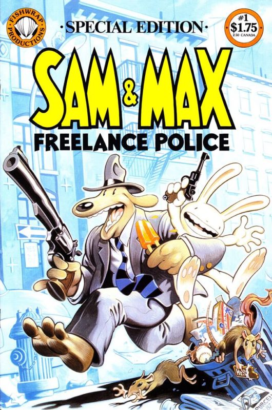 Sam & Max Save the World comics