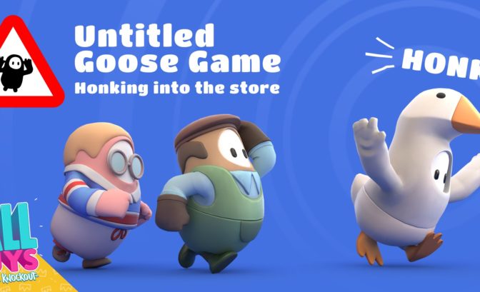 Fall Guys partenariat avec untitled goose game