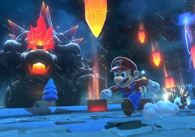 Super Mario 3D World + Bowser's Fury pluie de météorite