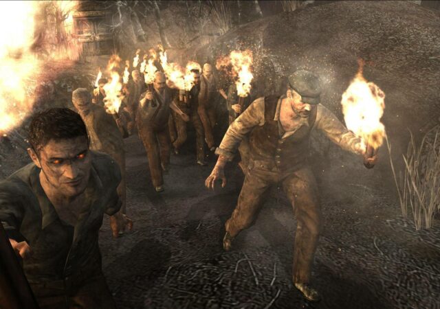 Resident Evil 4 villageois