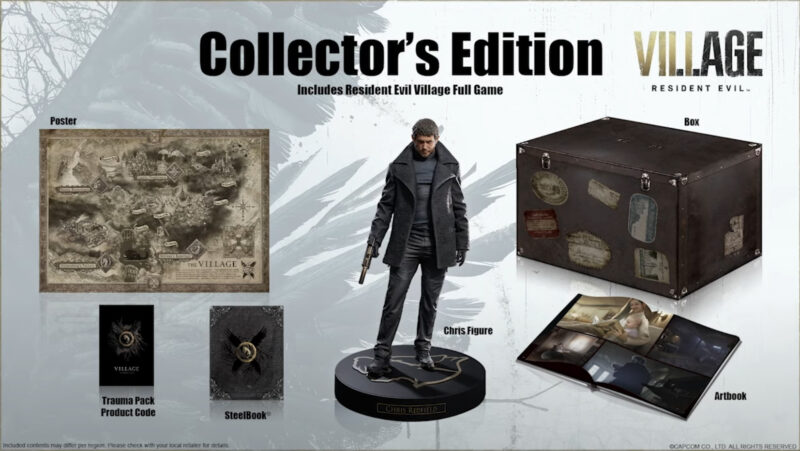 Resident Evil Village collector edition