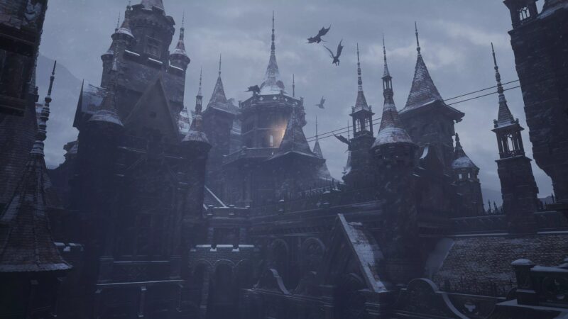Resident Evil Village chateau