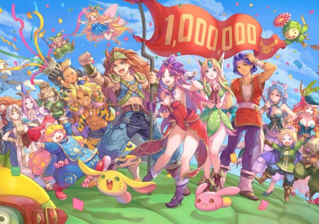 Trials of Mana artwork million