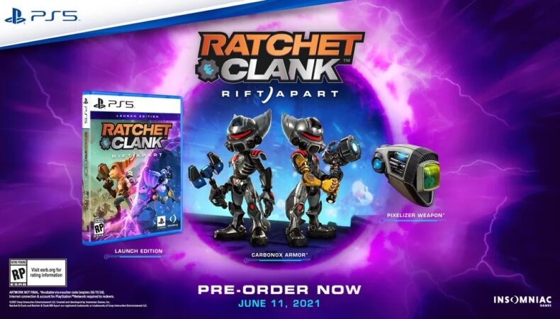 date de sortie de Ratchet & Clank : Rift Apart