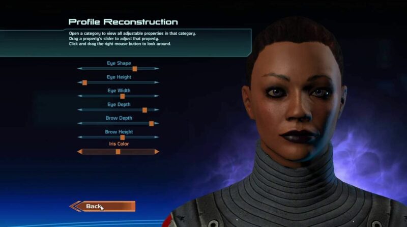 Mass Effect Face