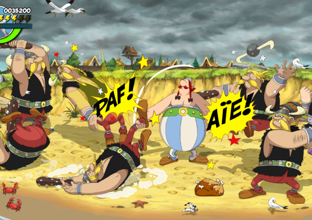 Astérix & Obélix : Baffez-les Tous ! bagarre gaulois