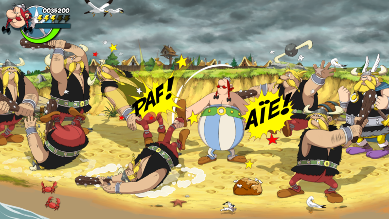 Astérix & Obélix : Baffez-les Tous ! bagarre gaulois