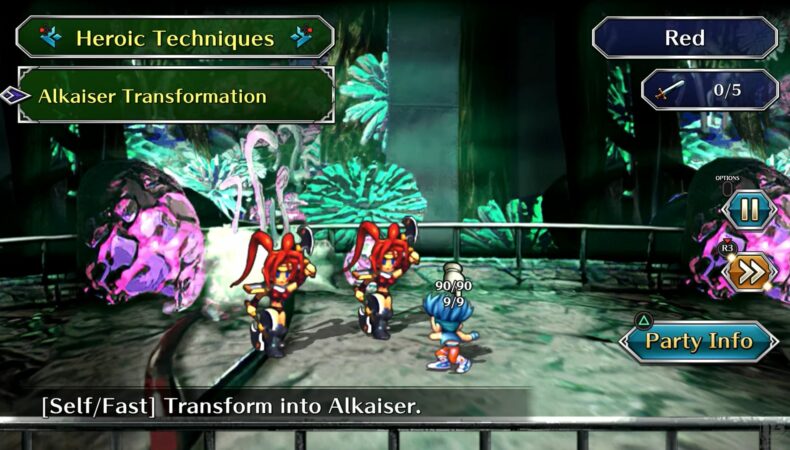 SaGa frontier Remastered Combat